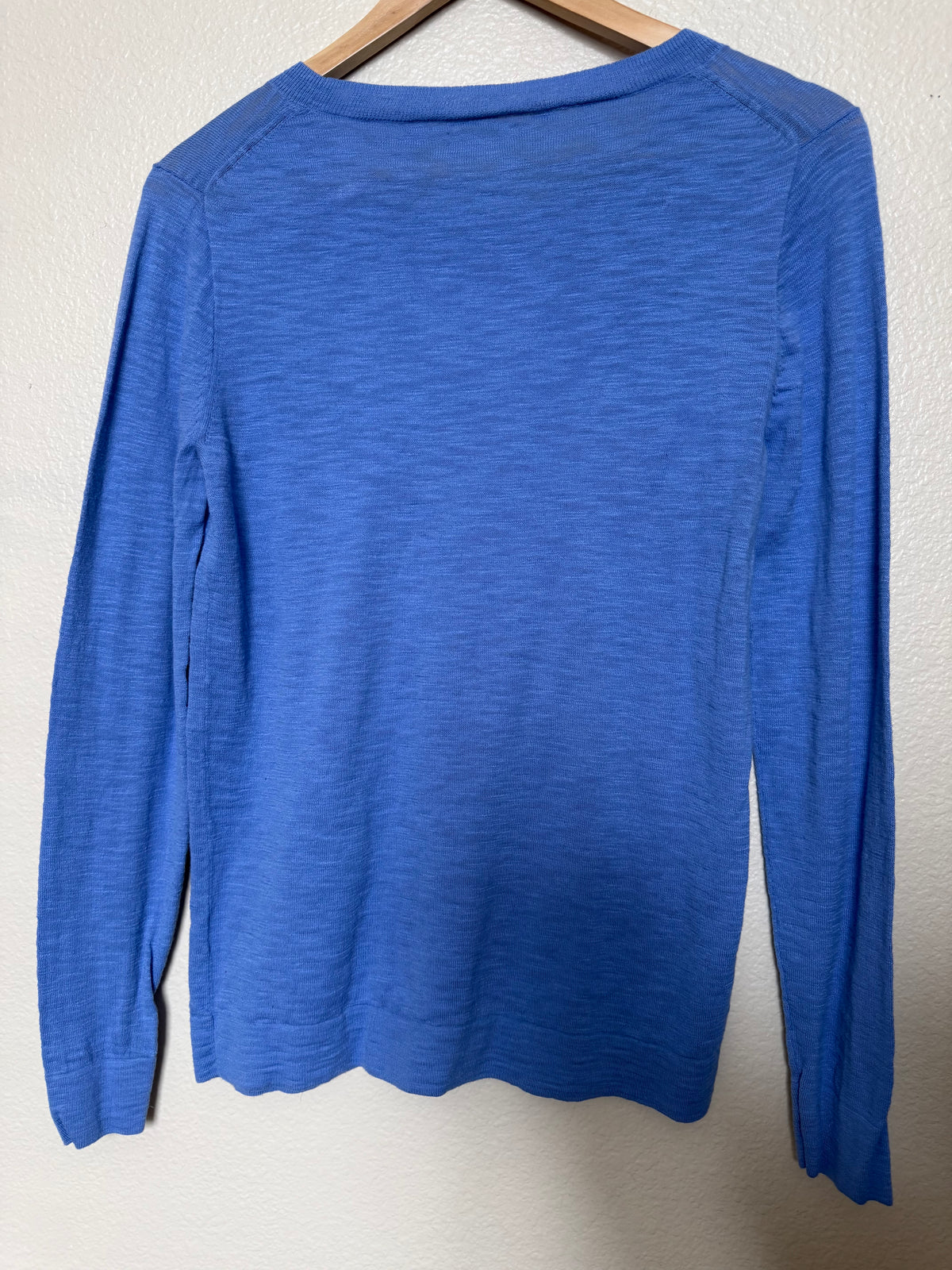 J. Crew 100% Cotton S Crew Neck Knit Long Sleeve