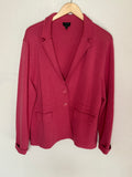 Talbots 100% Merino Wool XL Salmon Blazer