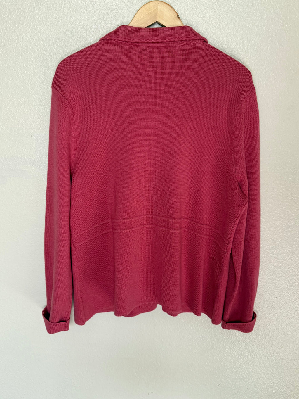 Talbots 100% Merino Wool XL Salmon Blazer