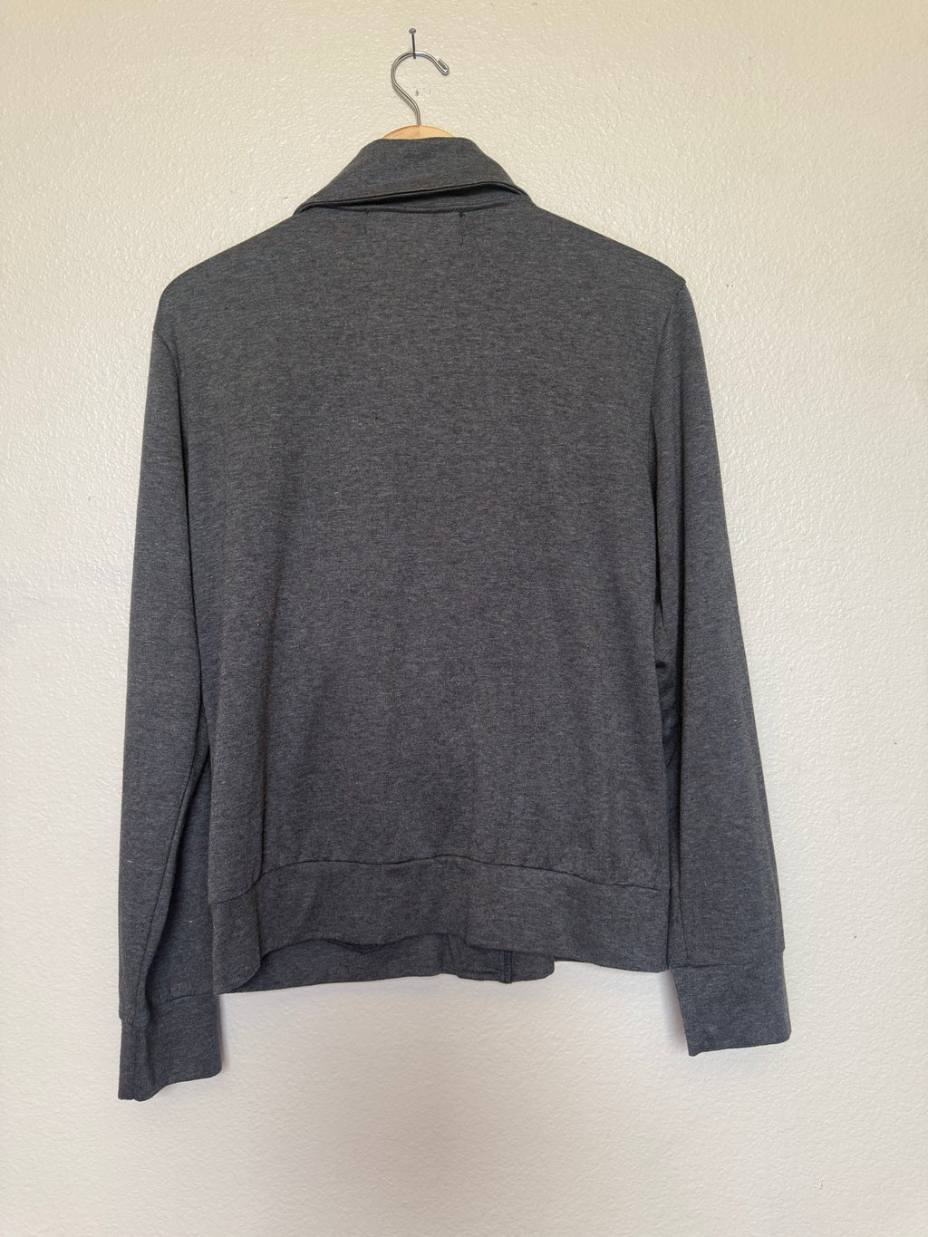Tom's Ware 95% Cotton 5% Spandex M Zip Up Jacket With Zipper Pockets