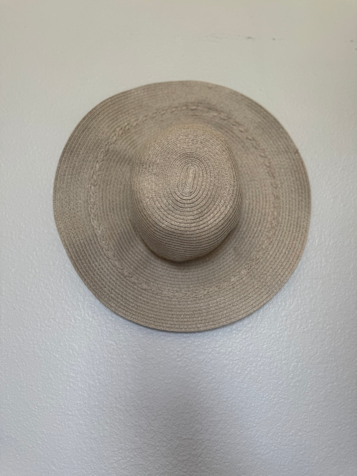 (No Brand) 100% Paper Tan Wide Brim Sun Hat