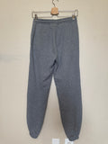Nike 83% Cotton 17% Polyester XS Light Grey Joggers