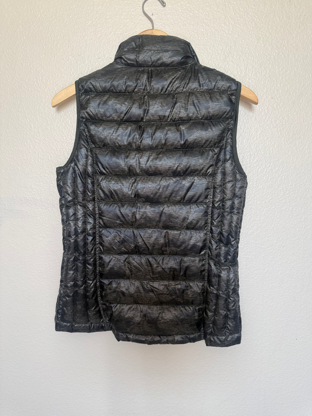 32 Degree Heat 90% Down 10% Feathers S Forest Green Army Print Packable Down