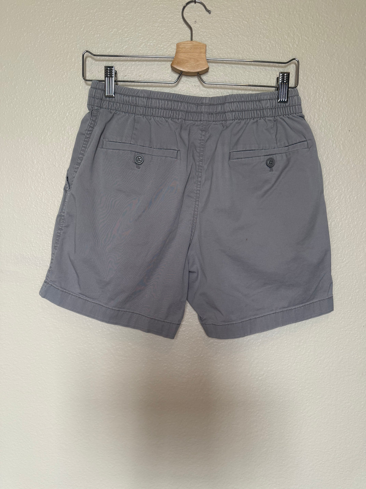 J.Crew 98% Cotton 2% Elastane S Light Grey Shorts