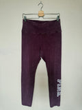 Pink Victoria's Secret 87% Cotton 13% Elastane L Faded Maroon Leggings