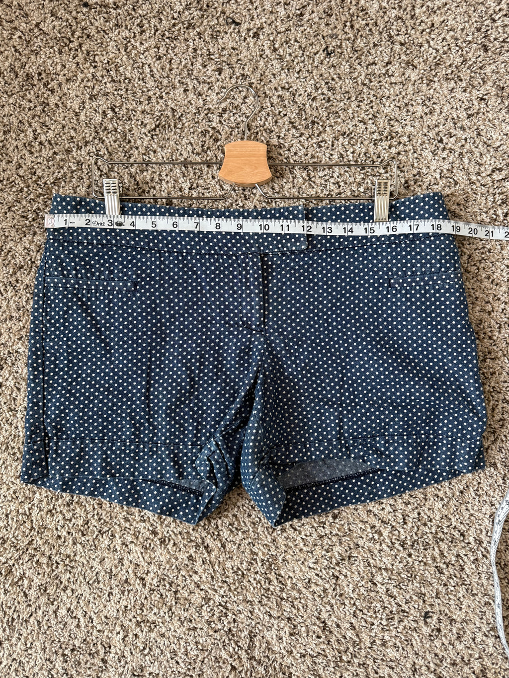 Outback Red 100% Cotton Sizw 12 Polka Dot Shorts