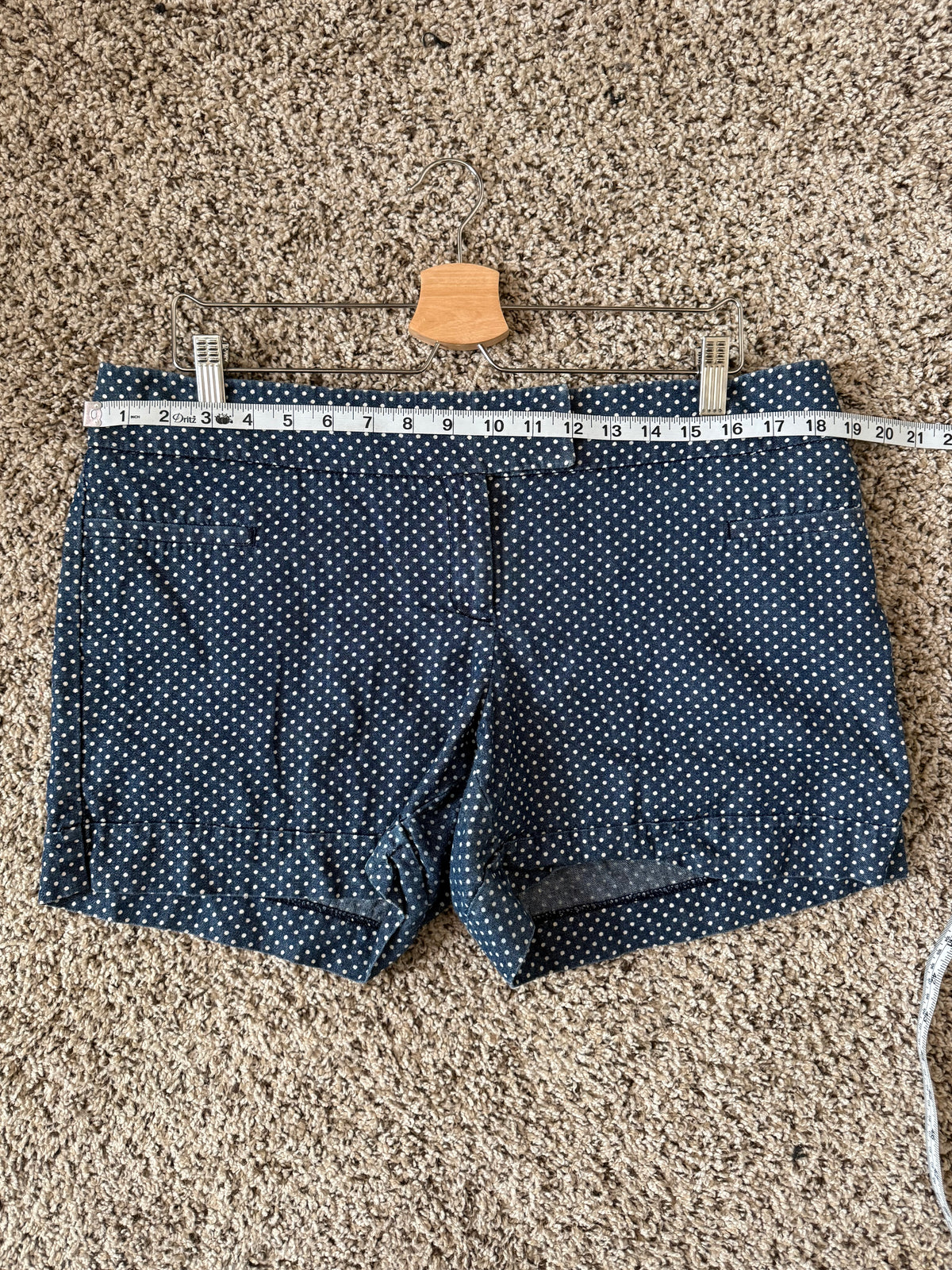 Outback Red 100% Cotton Sizw 12 Polka Dot Shorts