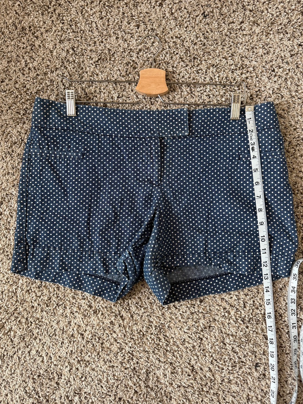 Outback Red 100% Cotton Sizw 12 Polka Dot Shorts