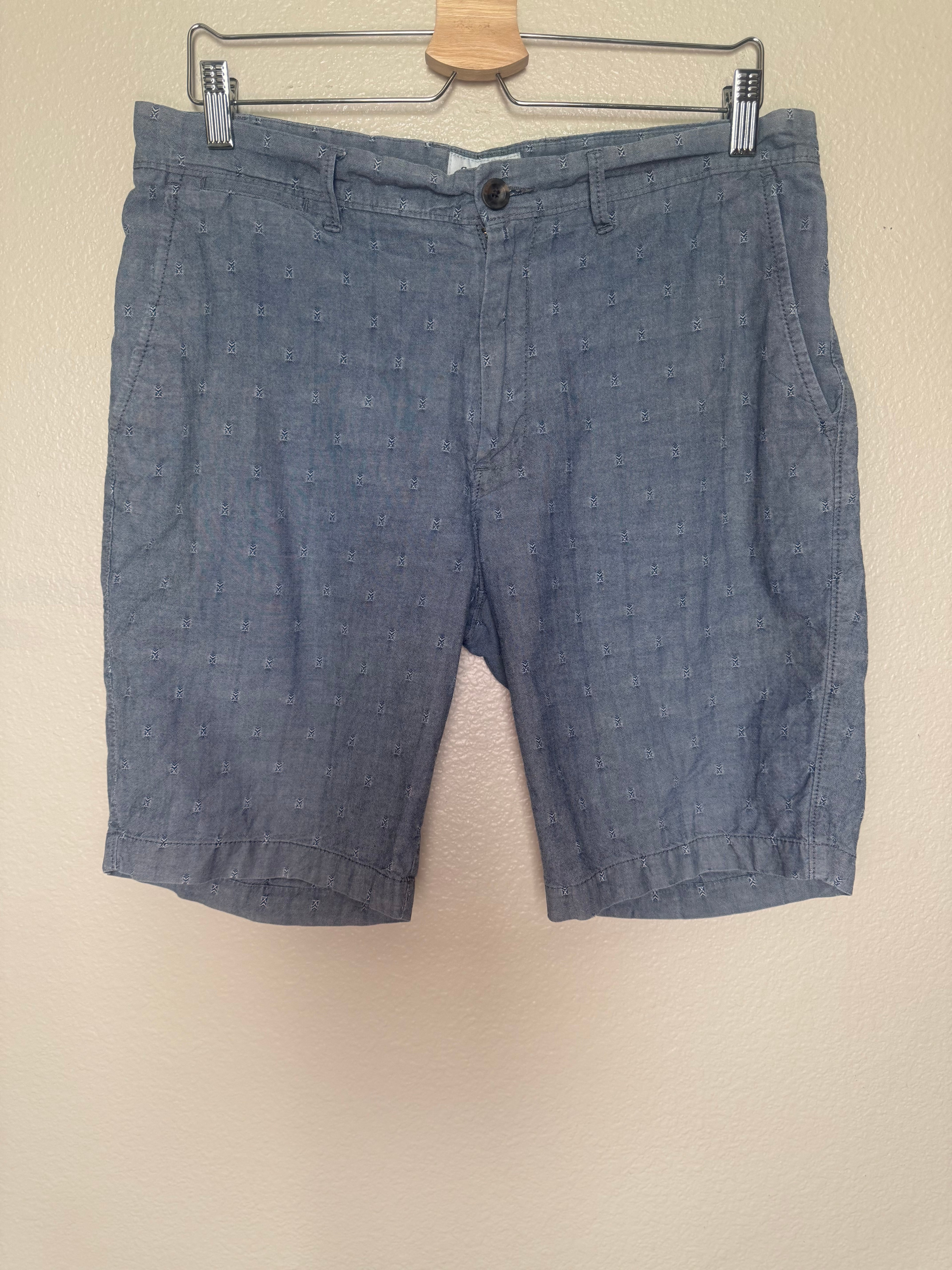 Goodfellow 100% Cotton Size 34 Linden Short Denim Shorts