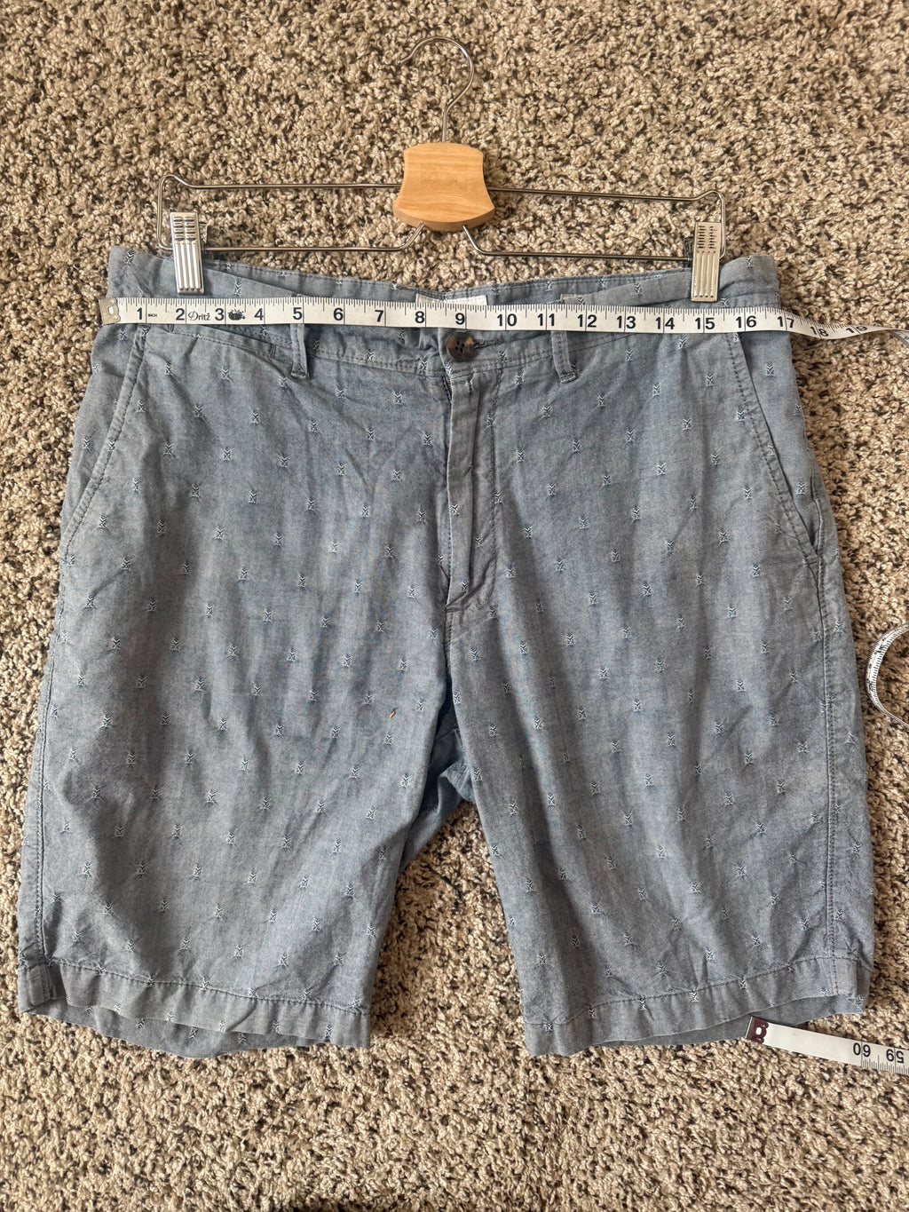 Goodfellow 100% Cotton Size 34 Linden Short Denim Shorts