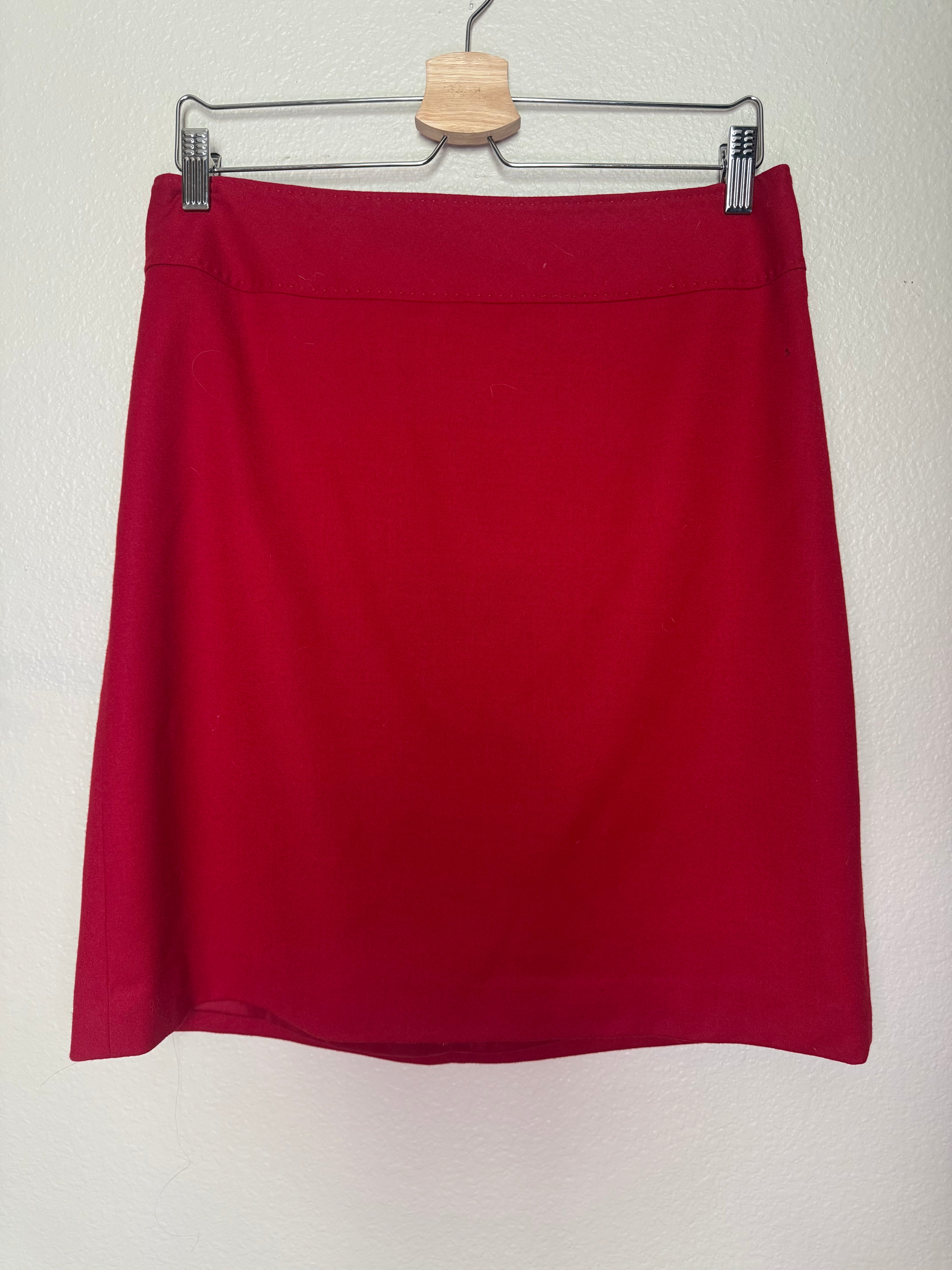 Talbots 99% Wool 1% Spandex Size 8 Pencil Skirt