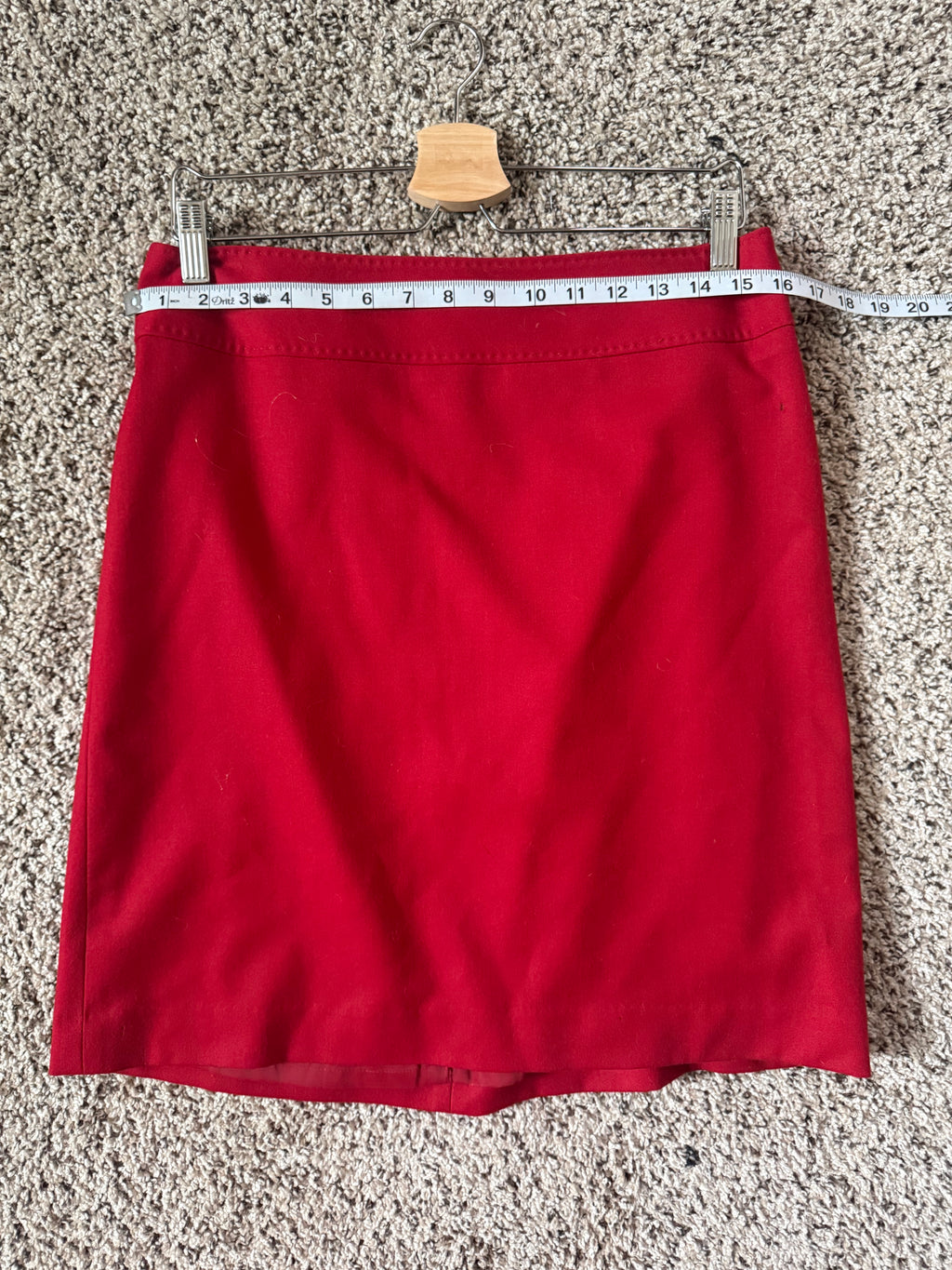 Talbots 99% Wool 1% Spandex Size 8 Pencil Skirt