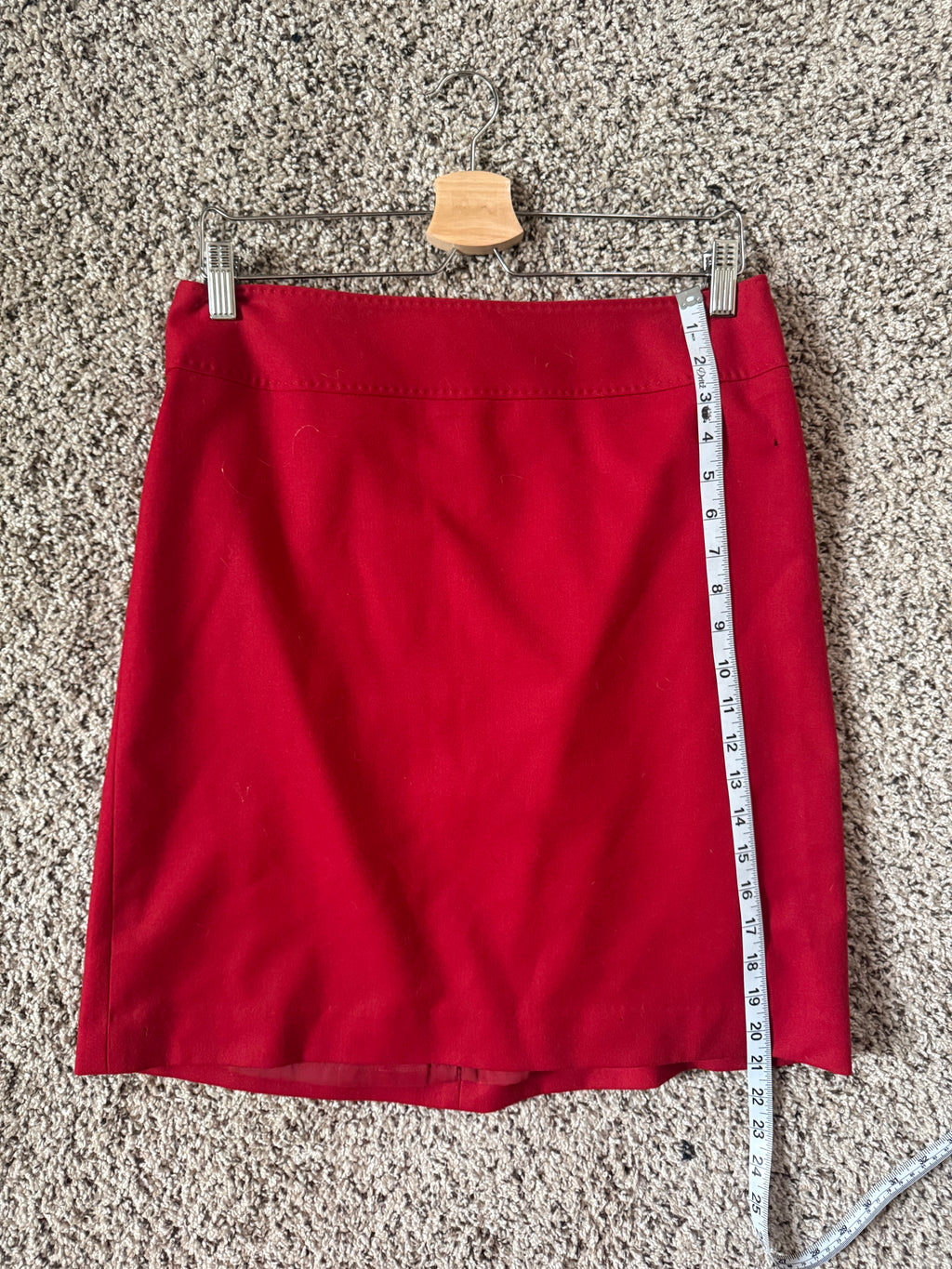 Talbots 99% Wool 1% Spandex Size 8 Pencil Skirt