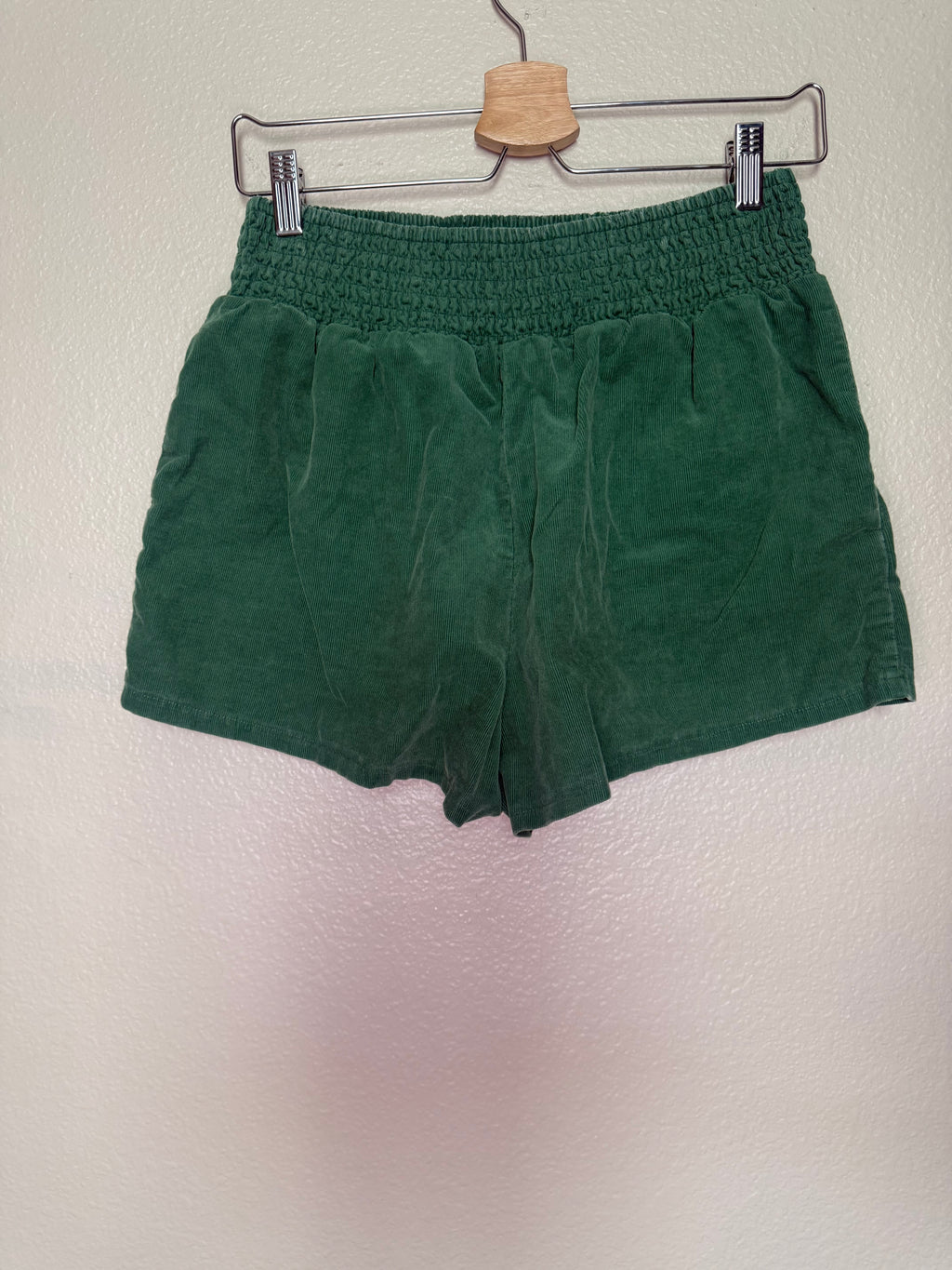 Wild Fable 100% Cotton S Green Corduroy Shorts