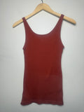 James Perce 100% Cotton Size 1 Rosewood Tank Top