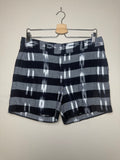 Loft 100% Cotton Size 6 Black White and Grey Shorts