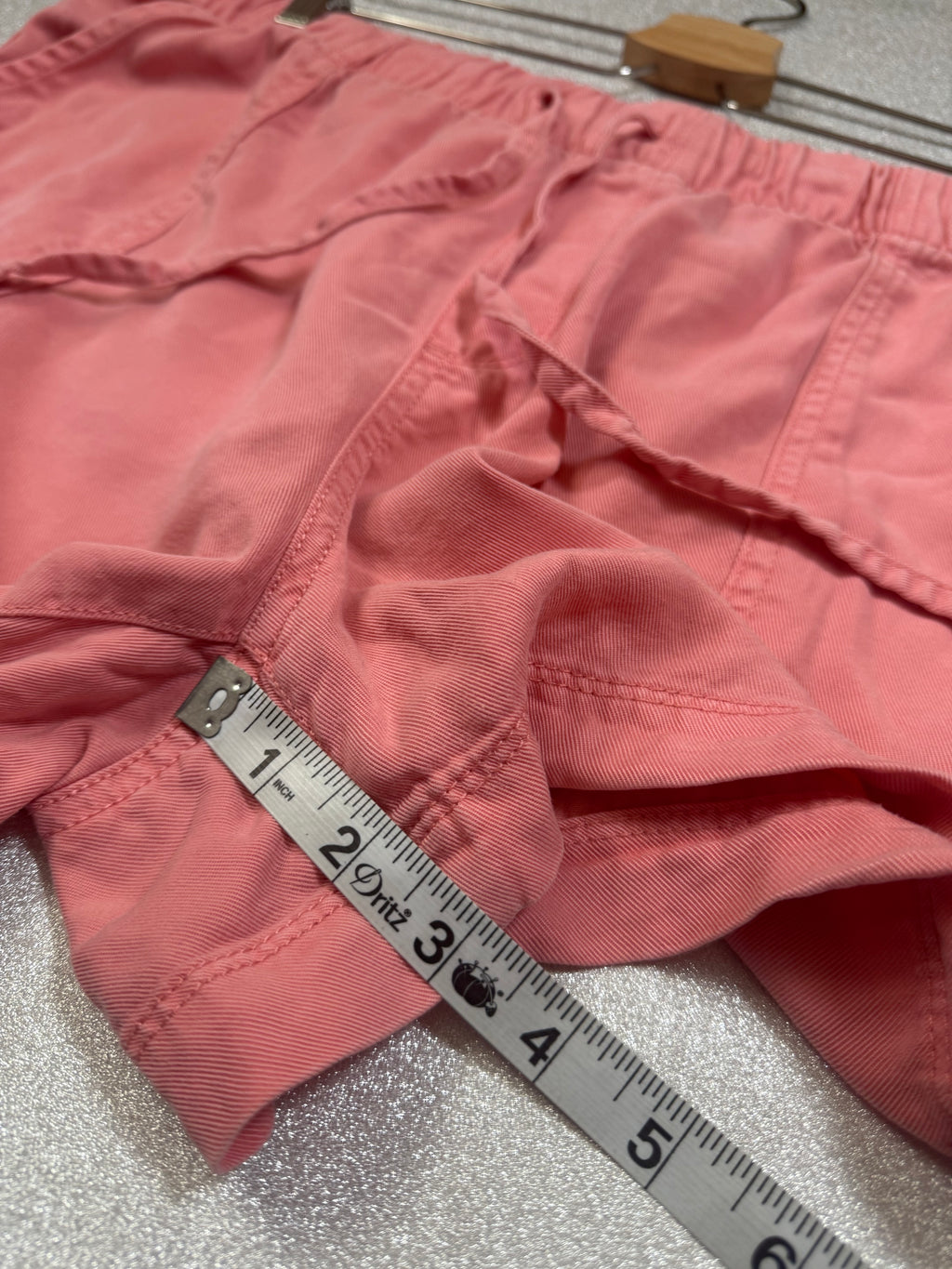Gap 100% Lyocell M Light Pink-Coral Shorts