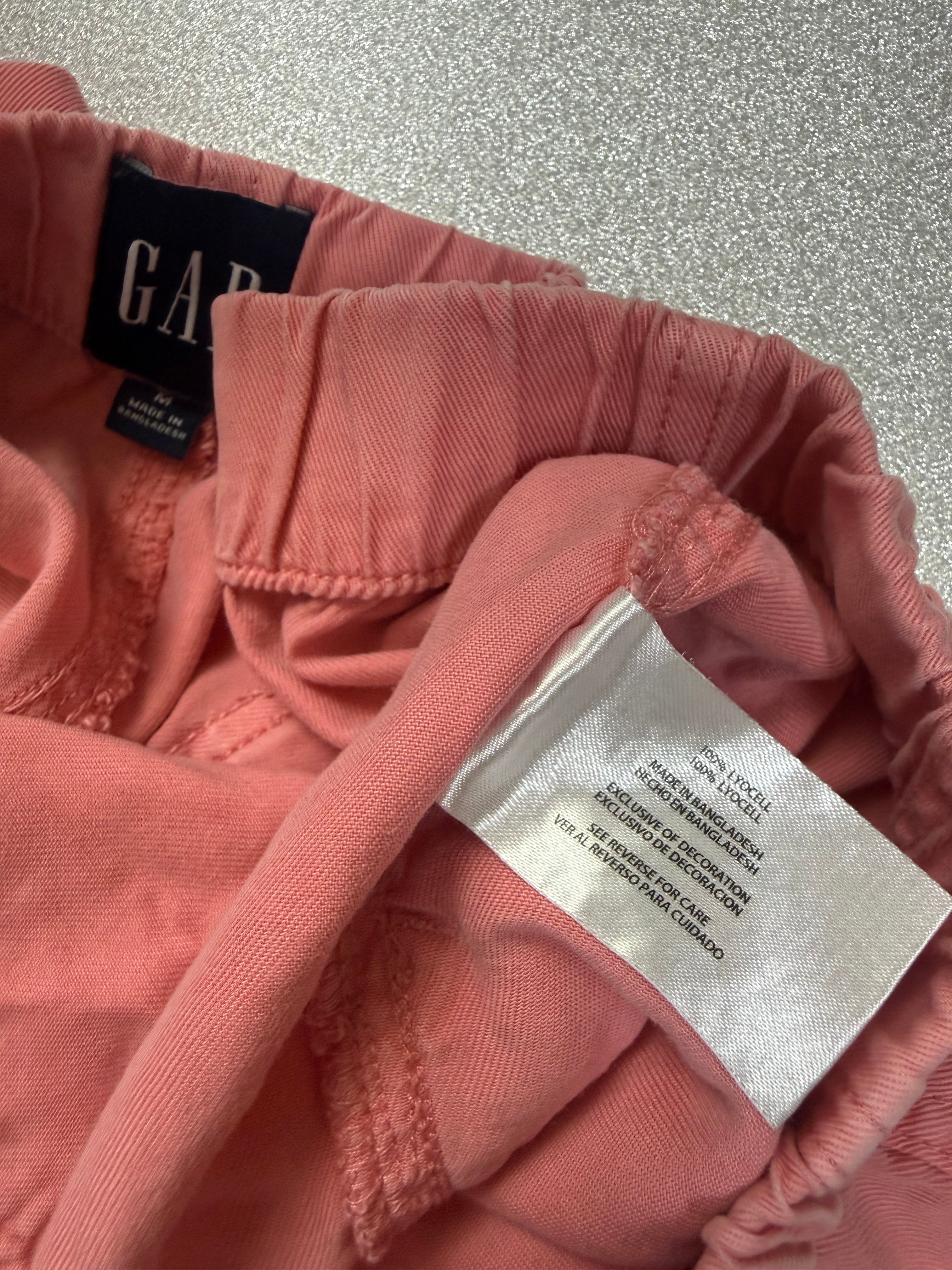 Gap 100% Lyocell M Light Pink-Coral Shorts