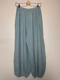 Bryn Walke 100% Linen XL Army Green Palazzo Pants