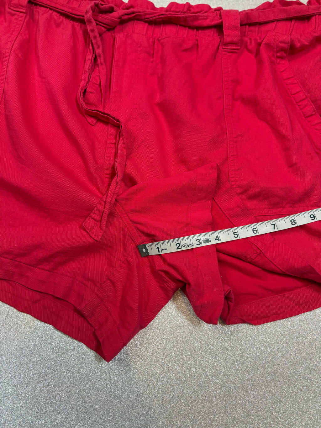 Terra & Sky 43% Cotton 33% Viscose 24% Linen 2X Fuchsia Shorts