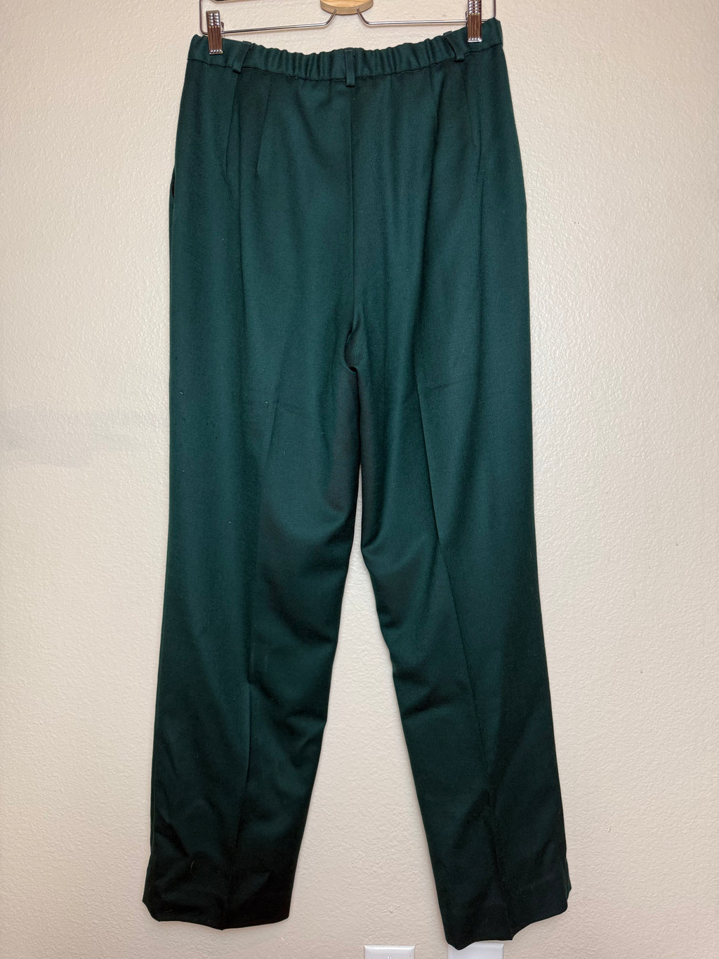 Pendleton 100% Wool Size 14 Forest Green Pants