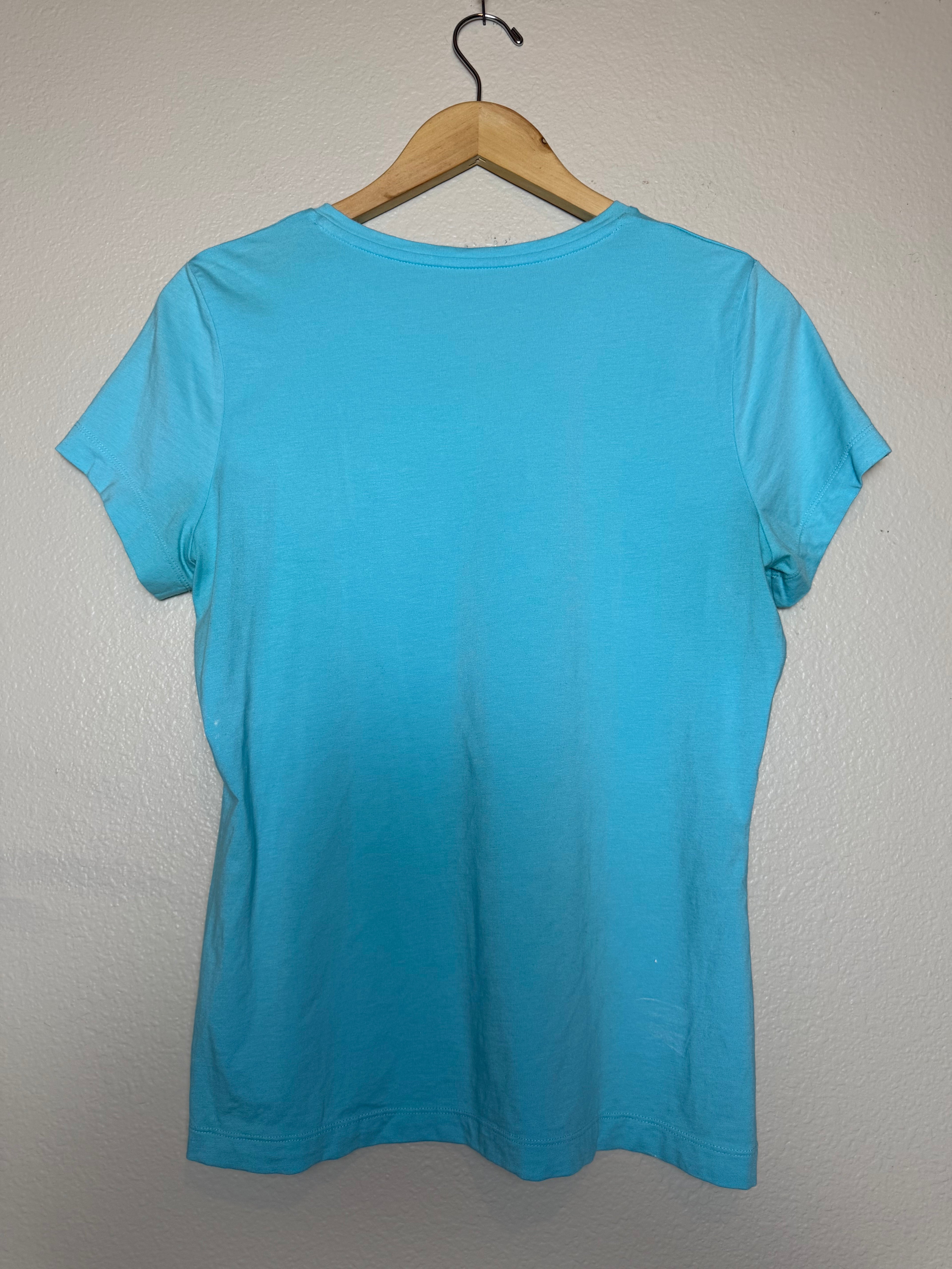 Lands End 56% Cotton 38% Rayon 6% Spandex M 6 Pack Multicolored Tshirt