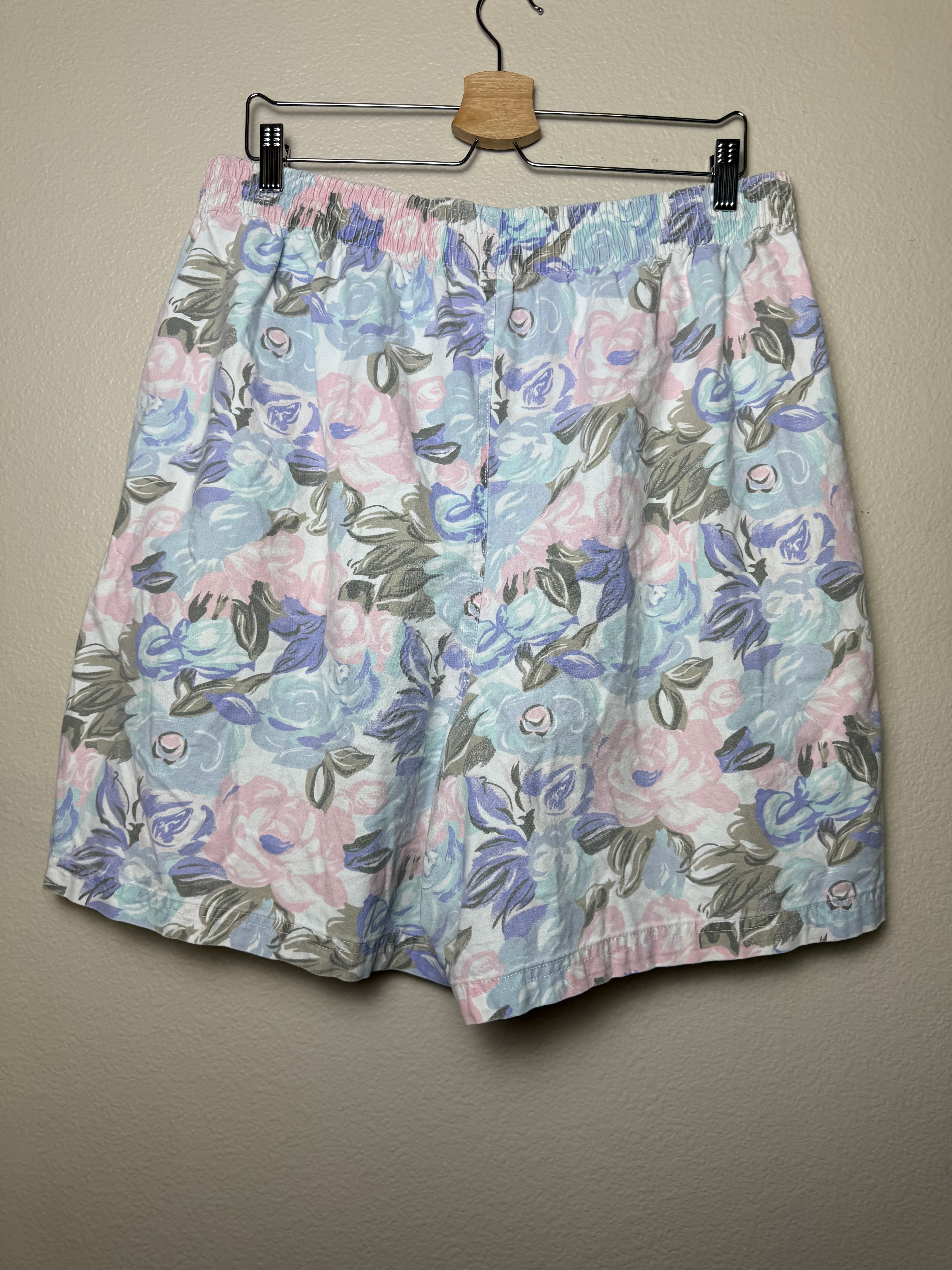Cherokee 100% Cotton Size 20 Floral Print Shorts