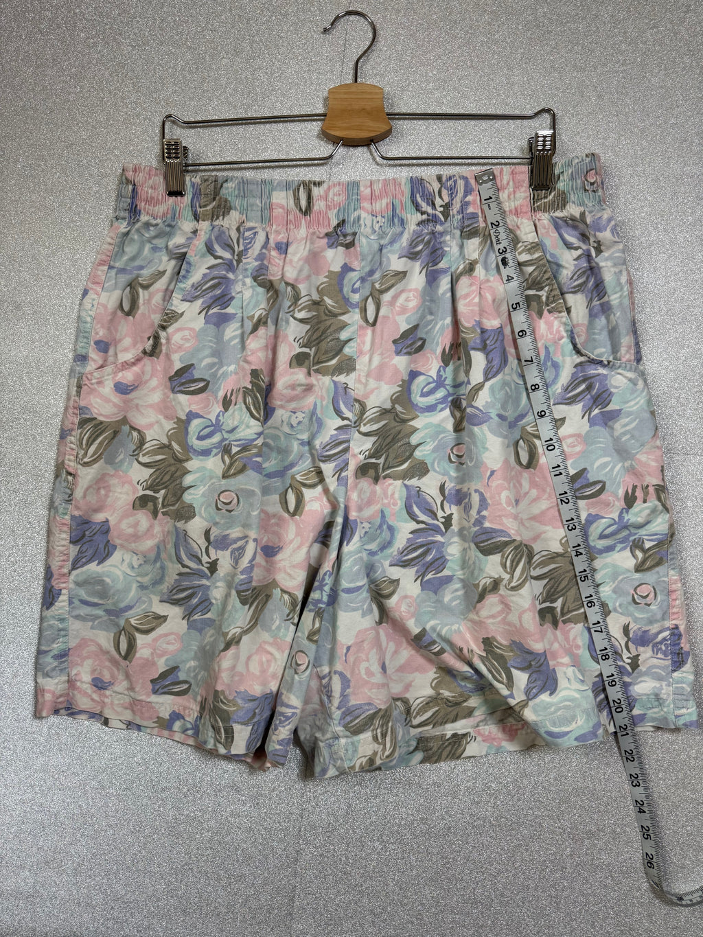Cherokee 100% Cotton Size 20 Floral Print Shorts