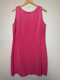 Amanda Smith Petites 100% Silk 14 Petite Pink Tank Top Mini Dress