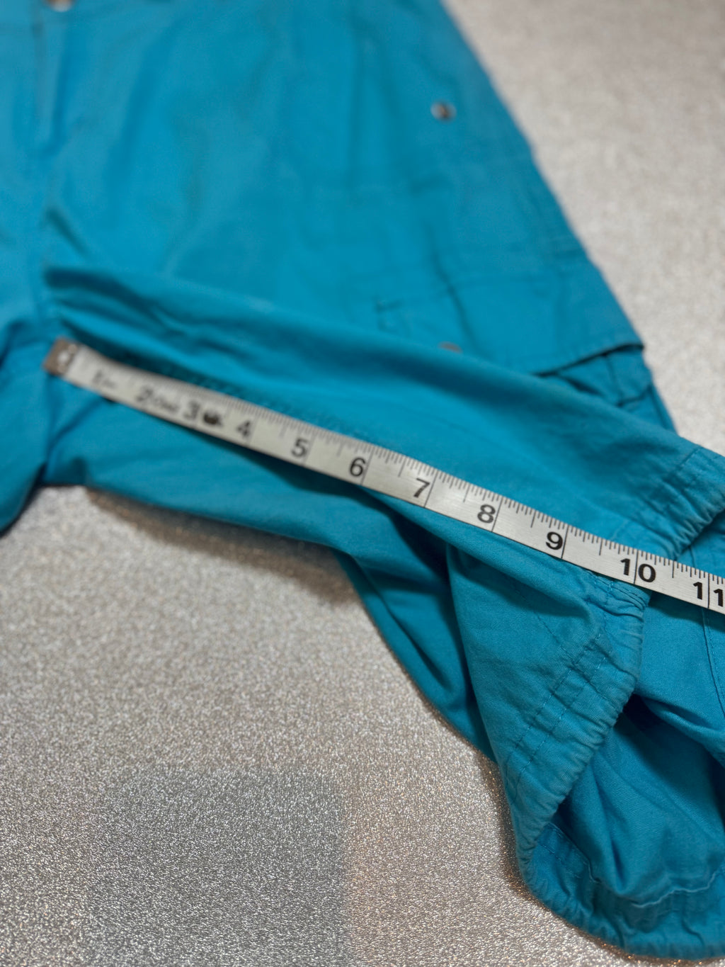 De'rotchild 97% Cotton 3% Spandex XL Blue Bermuda Cargo Shorts