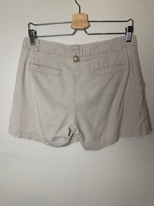 Banana Republic 60% Tencel Lyocell 40% Cotton Size 8 Khaki Shorts