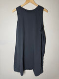 Old Navy 100% Cotton 2X Black Tank Top Mini Dress