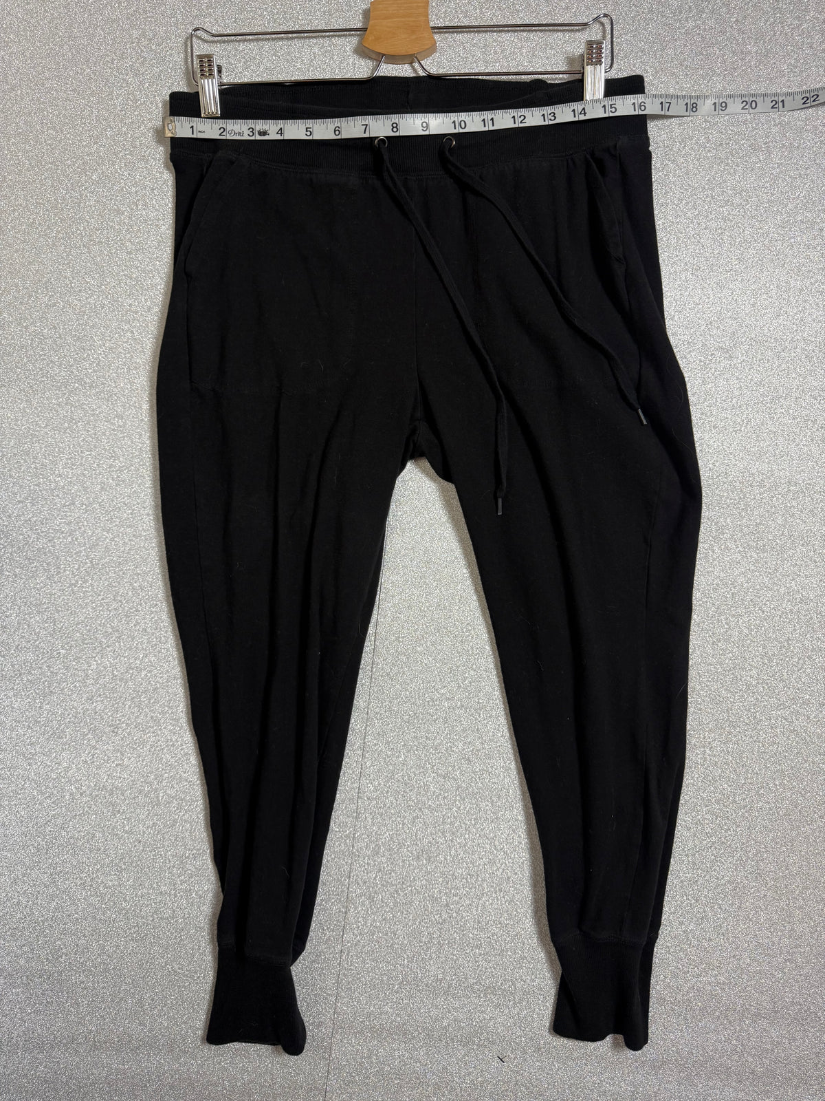Torrid 95% Cotton 5% Spandex Size 1 Black Joggers