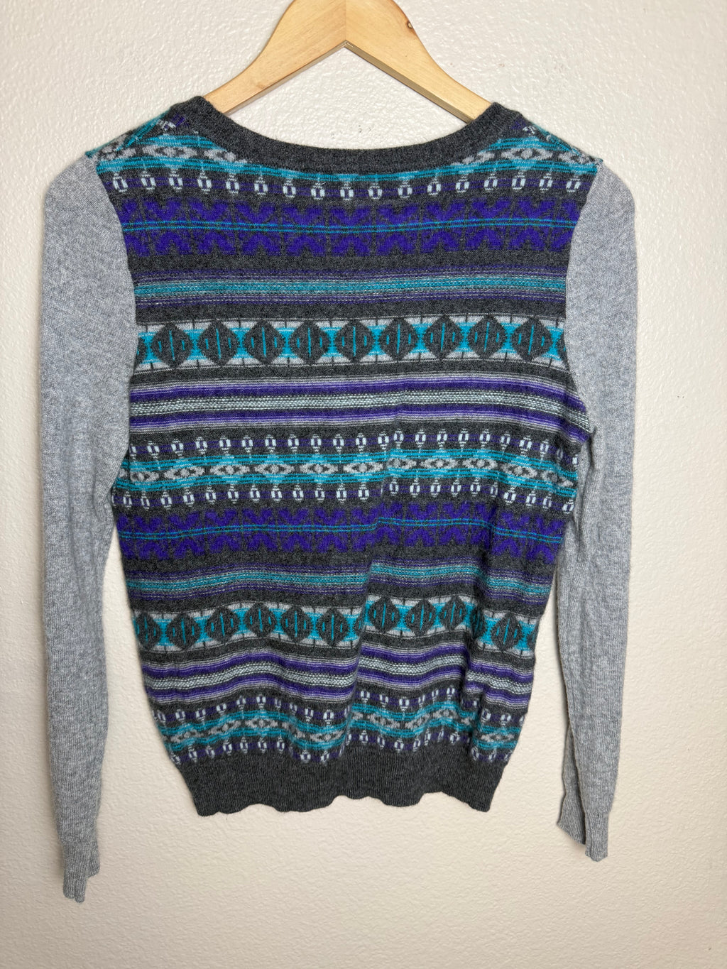 Halogen 100% Cashmere M Multicolored Sweater